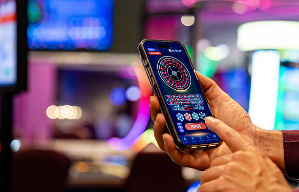 Live dealer studio with multiple gaming tables showcasing Andar Bahar and Teen Patti setups